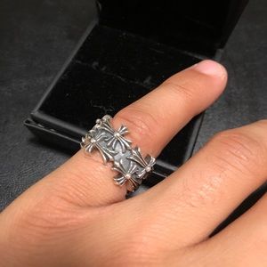 Chrome hearts Cemetery cross ring